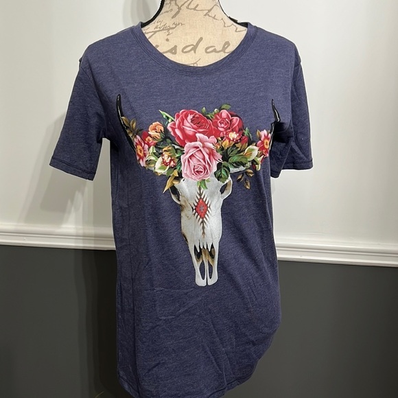 Mighty Fine T-shirt Medium Short Sleeve Casual - Picture 1 of 5